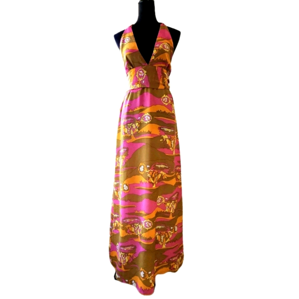 Elegant Halter top dress-Size Small